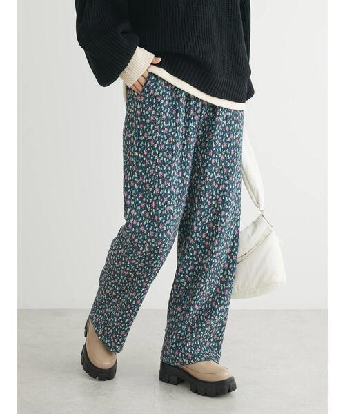 Sugar spoon（シュガースプーン）の「・SUGAR　SPOON　コバナプリーツベロアパンツ（その他パンツ・レディース・ブルー/ブラック/アイボリー・FREE）」の6枚目の写真