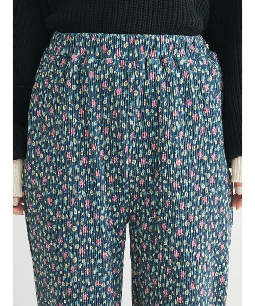 Sugar spoon（シュガースプーン）の「・SUGAR　SPOON　コバナプリーツベロアパンツ（その他パンツ・レディース・ブルー/ブラック/アイボリー・FREE）」の8枚目の写真