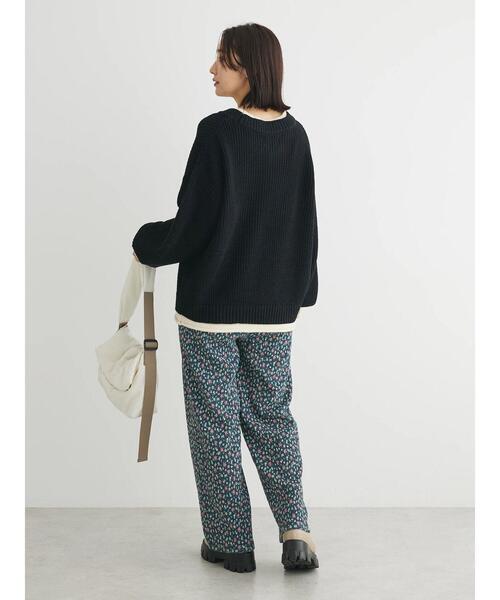 Sugar spoon（シュガースプーン）の「・SUGAR　SPOON　コバナプリーツベロアパンツ（その他パンツ・レディース・ブルー/ブラック/アイボリー・FREE）」の12枚目の写真