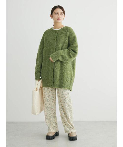 Sugar spoon（シュガースプーン）の「・SUGAR　SPOON　コバナプリーツベロアパンツ（その他パンツ・レディース・ブルー/ブラック/アイボリー・FREE）」の13枚目の写真