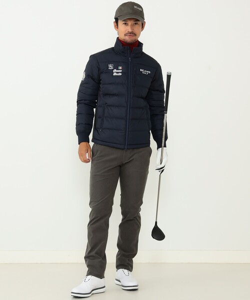 MEN〉BEAMS GOLF PURPLE LABEL / 2WAY タラッティ ダウンジャケット 23AW