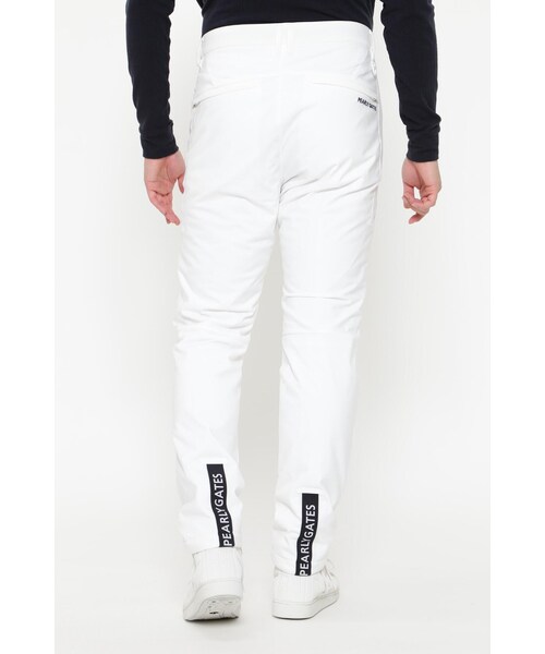 PEARLY GATES】ナイロンストレッチロゴジャガード 中綿パンツ