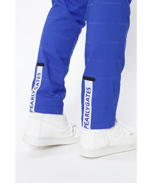 PEARLY GATES】ナイロンストレッチロゴジャガード 中綿パンツ