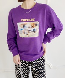 キャラチョイ（キャラチョイ）の「グレムリン/GREMLINS/GIZMO/スウェット/ギズモ/クリスマス/映画/コレクション/パープル（スウェット）」