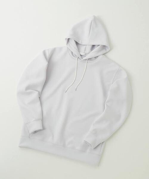 MEN'S MELROSE（メンズメルローズ）の「ミリオラメントWエアーフーディ（パーカー・メンズ・ラベンダー/ブルー/ライトグレー/イエロー・3/4）」の12枚目の写真