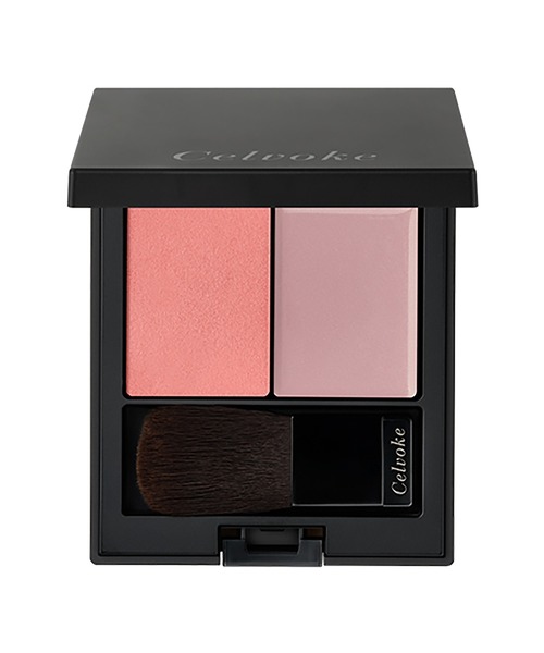 Celvoke（セルヴォーク）の「Celvoke / ポリフォニック ブラッシュ（チーク・レディース・０４ アメリカンチェリー/０１ プリマバレリーナ/０３ ミラーボール/０２ コーラルシェル/０５ タフィーピンク/EX０２ フレンチピーチ/０６ デザートサンセット（限定デザイン）・FREE）」の4枚目の写真