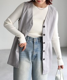 【セットアップ可】ペプラムベスト