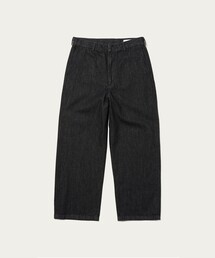 green label relaxing | シグネチャーデニム ワイド ノープリーツ パンツ(デニムパンツ)