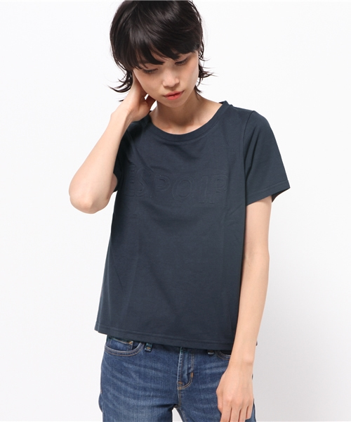 OUTLET(アウトレット)の「【mystic】ロゴTシャツ(Tシャツ/カットソー・レディース・グレー/オフホワイト/ネイビー・FREE)」の3枚目の写真