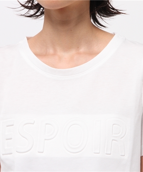 OUTLET(アウトレット)の「【mystic】ロゴTシャツ(Tシャツ/カットソー・レディース・グレー/オフホワイト/ネイビー・FREE)」の7枚目の写真