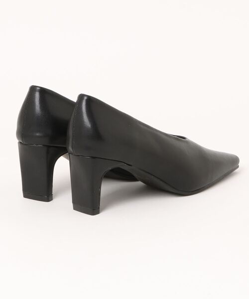 Settimissimo（セッティミッシモ）の「メタリック ポインテッドパンプス（パンプス・レディース・シルバー/ブラック・L/M/S）」の3枚目の写真