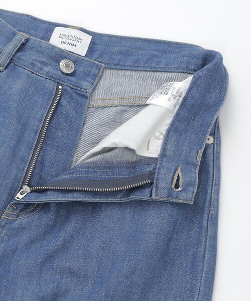 MACKINTOSH PHILOSOPHY（ﾏｯｷﾝﾄｯｼｭ ﾌｨﾛｿﾌｨｰ）の「コットンリネンデニムパンツ（デニムパンツ・レディース・ダークネイビー/ブルー・36/38）」の11枚目の写真