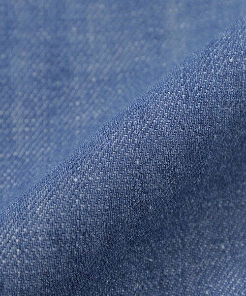 MACKINTOSH PHILOSOPHY（ﾏｯｷﾝﾄｯｼｭ ﾌｨﾛｿﾌｨｰ）の「コットンリネンデニムパンツ（デニムパンツ・レディース・ダークネイビー/ブルー・36/38）」の12枚目の写真
