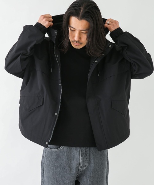 新品 アーバンリサーチサニーレーベル マウンテンパーカー 黒 ブラック URBAN RESEARCH Sonny Label（アーバンリサーチサニーレーベル）の