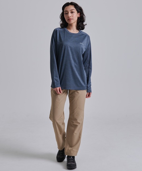 Eddie Bauer（エディーバウアー）の「レゾリューション 長袖Ｔシャツ（Tシャツ/カットソー・メンズ・グレー/スモーキーグリーン系/ネイビー・XS/S/M/L/XL/XXL）」の18枚目の写真