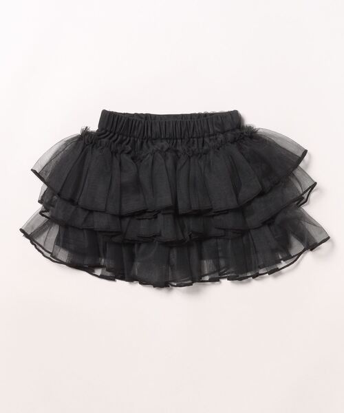 CALMIA(カルミア)の「チュールボリュームスカート(kids/S~LL)(スカート・キッズ・オフホワイト/ブラック・LL/L/M/S)」の12枚目の写真