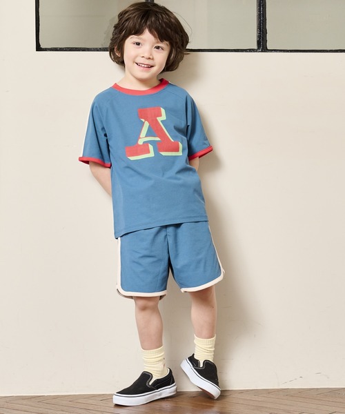 BIG FIELD(ビッグフィールド)の「サイドラインショートパンツ/UVカット(80~150cm)(その他パンツ・キッズ・ライトピンク/エメラルド/オフホワイト・100/110/120/130/140/150/80/90/95)」の8枚目の写真