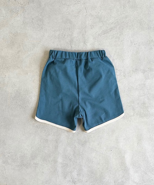 BIG FIELD(ビッグフィールド)の「サイドラインショートパンツ/UVカット(80~150cm)(その他パンツ・キッズ・ライトピンク/エメラルド/オフホワイト・100/110/120/130/140/150/80/90/95)」の12枚目の写真