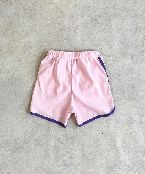 BIG FIELD(ビッグフィールド)の「サイドラインショートパンツ/UVカット(80~150cm)(その他パンツ・キッズ・ライトピンク/エメラルド/オフホワイト・100/110/120/130/140/150/80/90/95)」の10枚目の写真