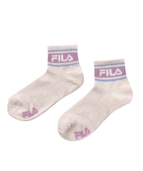 FILA（フィラ）の「FILA フィラ ブランド ロゴ キッズ ガールズ ソックス ショート丈 靴下 子供用 3足セット 19cm～24cm（ソックス/靴下・キッズ・その他/その他2/その他4/ブラック系その他/その他5/その他3・FREE）」の9枚目の写真