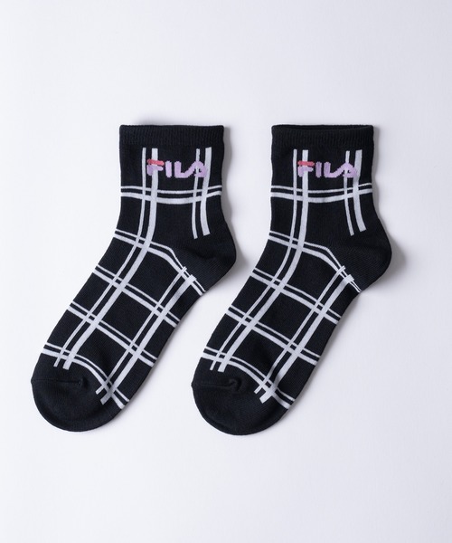 FILA（フィラ）の「FILA フィラ ブランド ロゴ キッズ ガールズ ソックス ショート丈 靴下 子供用 3足セット 19cm～24cm（ソックス/靴下・キッズ・その他/その他2/その他4/ブラック系その他/その他5/その他3・FREE）」の14枚目の写真
