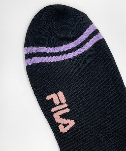 FILA（フィラ）の「FILA フィラ ブランド ロゴ キッズ ガールズ ソックス ショート丈 靴下 子供用 3足セット 19cm～24cm（ソックス/靴下・キッズ・その他/その他2/その他4/ブラック系その他/その他5/その他3・FREE）」の20枚目の写真