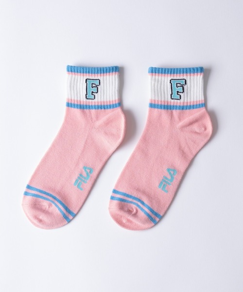 FILA（フィラ）の「FILA フィラ ブランド ロゴ キッズ ガールズ ソックス ショート丈 靴下 子供用 3足セット 19cm～24cm（ソックス/靴下・キッズ・その他/その他2/その他4/ブラック系その他/その他5/その他3・FREE）」の16枚目の写真