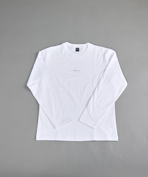 VIBGYOR(ヴィブジョー)の「ヘヴィウェイト天竺 プリント 長袖 クルーネック(Tシャツ/カットソー・メンズ・ブラック/ホワイト/サックスブルー・MEDIUM/LARGE)」の16枚目の写真