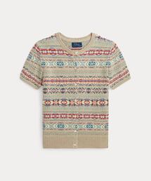 POLO RALPH LAUREN CHILDRENSWEAR（ポロ ラルフ ローレン チルドレンズウェア）の「フェアアイル コットンブレンド カーディガン（ニット/セーター・キッズ）」