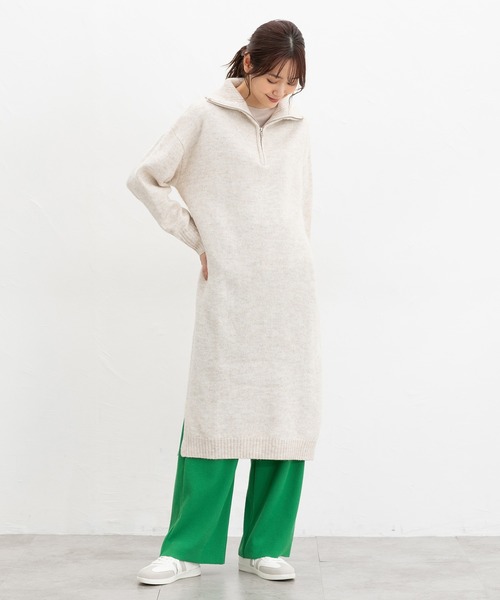 Honeys（ハニーズ）の「セルフカットパンツ【WEB限定】（その他パンツ・レディース・ブラック/ライトベージュ/パープル/スミクロ/グリーン/ブラウン/ピンク・M/S/3L/LL/L）」の14枚目の写真