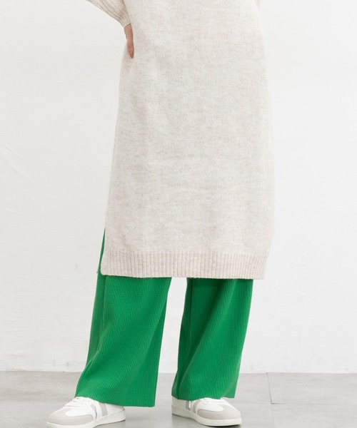 Honeys（ハニーズ）の「セルフカットパンツ【WEB限定】（その他パンツ・レディース・ブラック/ライトベージュ/パープル/スミクロ/グリーン/ブラウン/ピンク・M/S/3L/LL/L）」の15枚目の写真