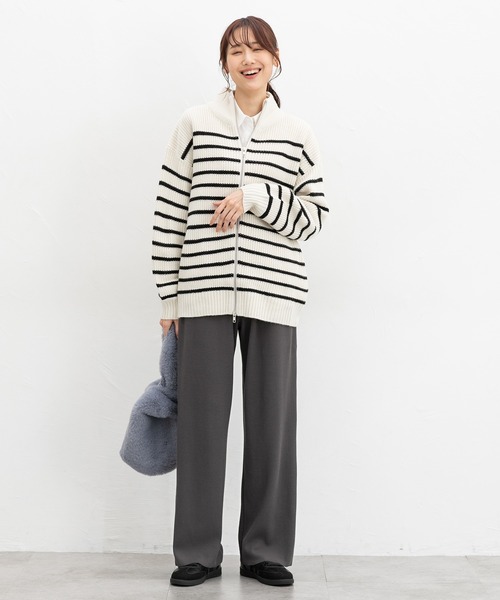 Honeys（ハニーズ）の「セルフカットパンツ【WEB限定】（その他パンツ・レディース・ブラック/ライトベージュ/パープル/スミクロ/グリーン/ブラウン/ピンク・M/S/3L/LL/L）」の16枚目の写真