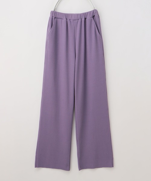 Honeys（ハニーズ）の「セルフカットパンツ【WEB限定】（その他パンツ・レディース・ブラック/ライトベージュ/パープル/スミクロ/グリーン/ブラウン/ピンク・M/S/3L/LL/L）」の22枚目の写真