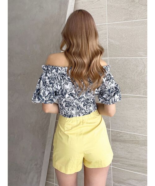 GYDA（ジェイダ）の「2WAYギャザーオフショル コルセットブラウス（シャツ/ブラウス・レディース・オフホワイト/その他1/ベージュ・FREE）」の10枚目の写真