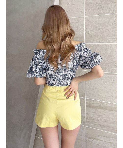 GYDA（ジェイダ）の「2WAYギャザーオフショル コルセットブラウス（シャツ/ブラウス・レディース・オフホワイト/その他1/ベージュ・FREE）」の11枚目の写真