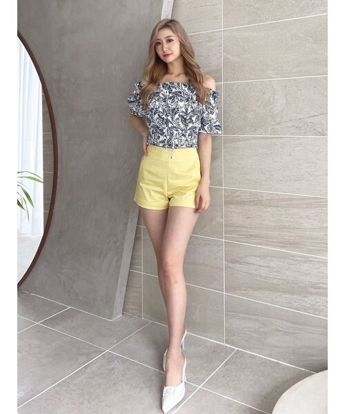 GYDA（ジェイダ）の「2WAYギャザーオフショル コルセットブラウス（シャツ/ブラウス・レディース・オフホワイト/その他1/ベージュ・FREE）」の13枚目の写真