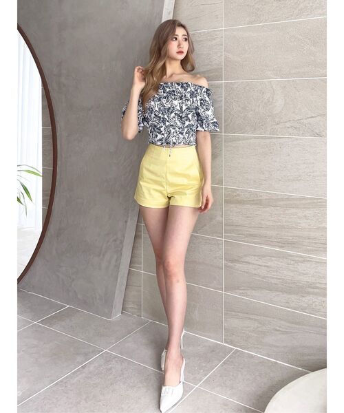 GYDA（ジェイダ）の「2WAYギャザーオフショル コルセットブラウス（シャツ/ブラウス・レディース・オフホワイト/その他1/ベージュ・FREE）」の15枚目の写真