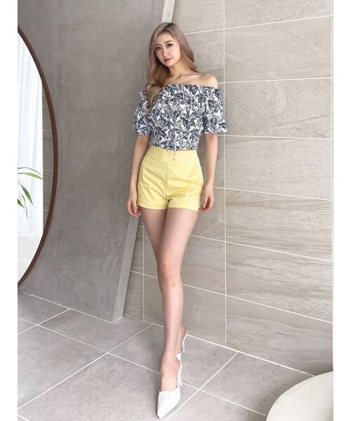 GYDA（ジェイダ）の「2WAYギャザーオフショル コルセットブラウス（シャツ/ブラウス・レディース・オフホワイト/その他1/ベージュ・FREE）」の18枚目の写真