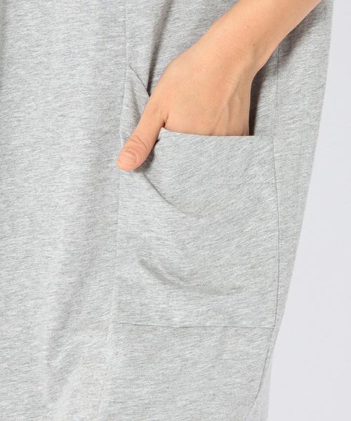 coen（コーエン）の「天竺ロングカーディガン（カーディガン/ボレロ・レディース・ネイビー/グレー・フリー）」の10枚目の写真