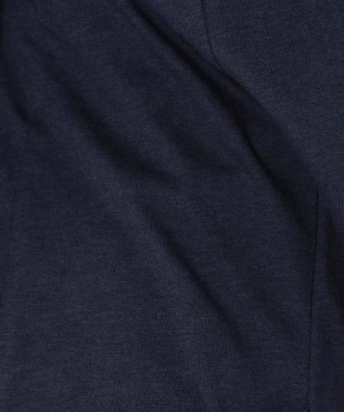 coen（コーエン）の「天竺ロングカーディガン（カーディガン/ボレロ・レディース・ネイビー/グレー・フリー）」の7枚目の写真