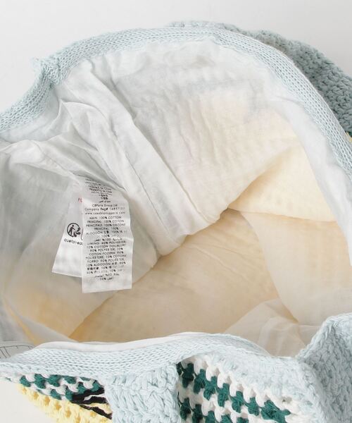 Casablanca（カサブランカ）の「COTTON CROCHET BAG（トートバッグ・メンズ・ブルー系その他・ONE SIZE）」の4枚目の写真