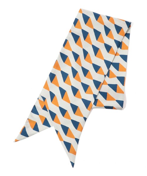 TOMORROWLAND （トゥモローランド）の「GMSC TWILLINO スカーフ（バンダナ/スカーフ・レディース・ベージュ系その他/グレー系その他2・FREE）」の2枚目の写真