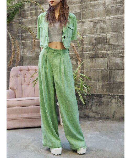 EVRIS（エヴリス）の「ラメニットビスチェ（キャミソール・レディース・ブルー/グレー/ブラック/イエロー/ホワイト・FREE）」の22枚目の写真