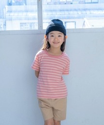 デイリーボーダーカラー半袖Tシャツ