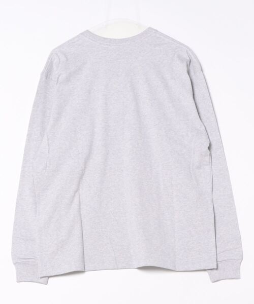 DOUBLE NAME(ダブルネーム)の「【RUSSELL別注】ヘビーウェイト BIGロゴロンTEE/ユニセックス可(Tシャツ/カットソー・レディース・オフホワイト/ライトグレー/ブラック・FREE)」の17枚目の写真