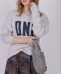 DOUBLE NAME | 【RUSSELL別注】ヘビーウェイト　ＢＩＧロゴロンＴＥＥ/ユニセックス可(Tシャツ/カットソー)