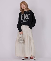 DOUBLE NAME | 【RUSSELL別注】ヘビーウェイト　ＢＩＧロゴロンＴＥＥ/ユニセックス可(Tシャツ/カットソー)