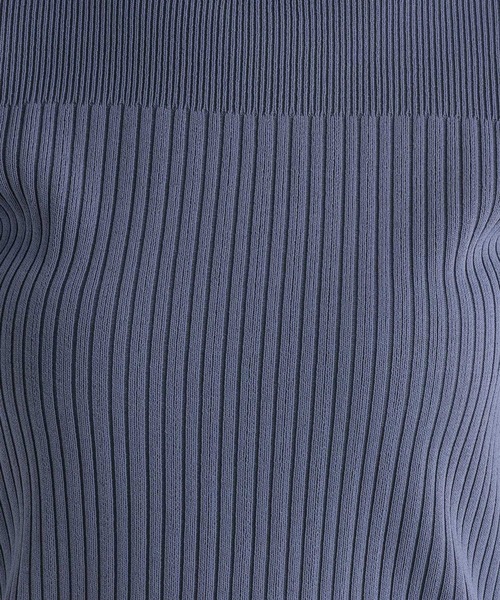 Andemiu（アンデミュウ）の「リブプチハイニット112962（ニット/セーター・レディース・ブラック/ホワイト/ブルー/グレー/グリーン・FREE）」の16枚目の写真