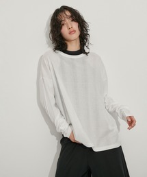 MILLER | 【Miller for ADAM ET ROPE'】SHEER TEE(2PACK)(Tシャツ/カットソー)