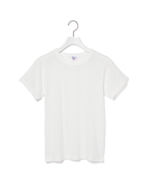 MILLER（ミラー）の「Miller for ADAM ET ROPE' 別注SHEER TEE(2PACK)（Tシャツ/カットソー・レディース・ホワイト/ライトグリーン/ピンク・FREE）」の16枚目の写真